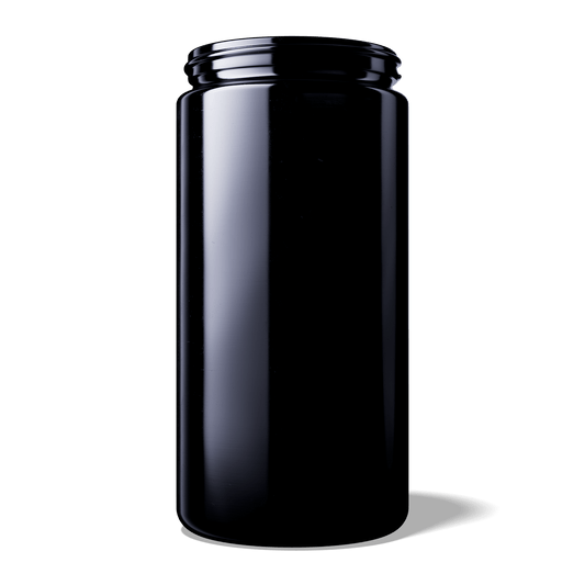 Pot en verre violet Miron 1000 ml : verre violet Miron® qui protège des UV