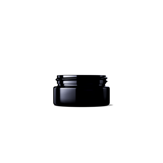 Pot en verre violet Miron 30 ml à col large : verre violet Miron® qui protège des UV