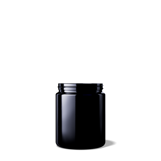 Grand pot en verre violet Miron 250 ml : verre violet Miron® qui protège des UV