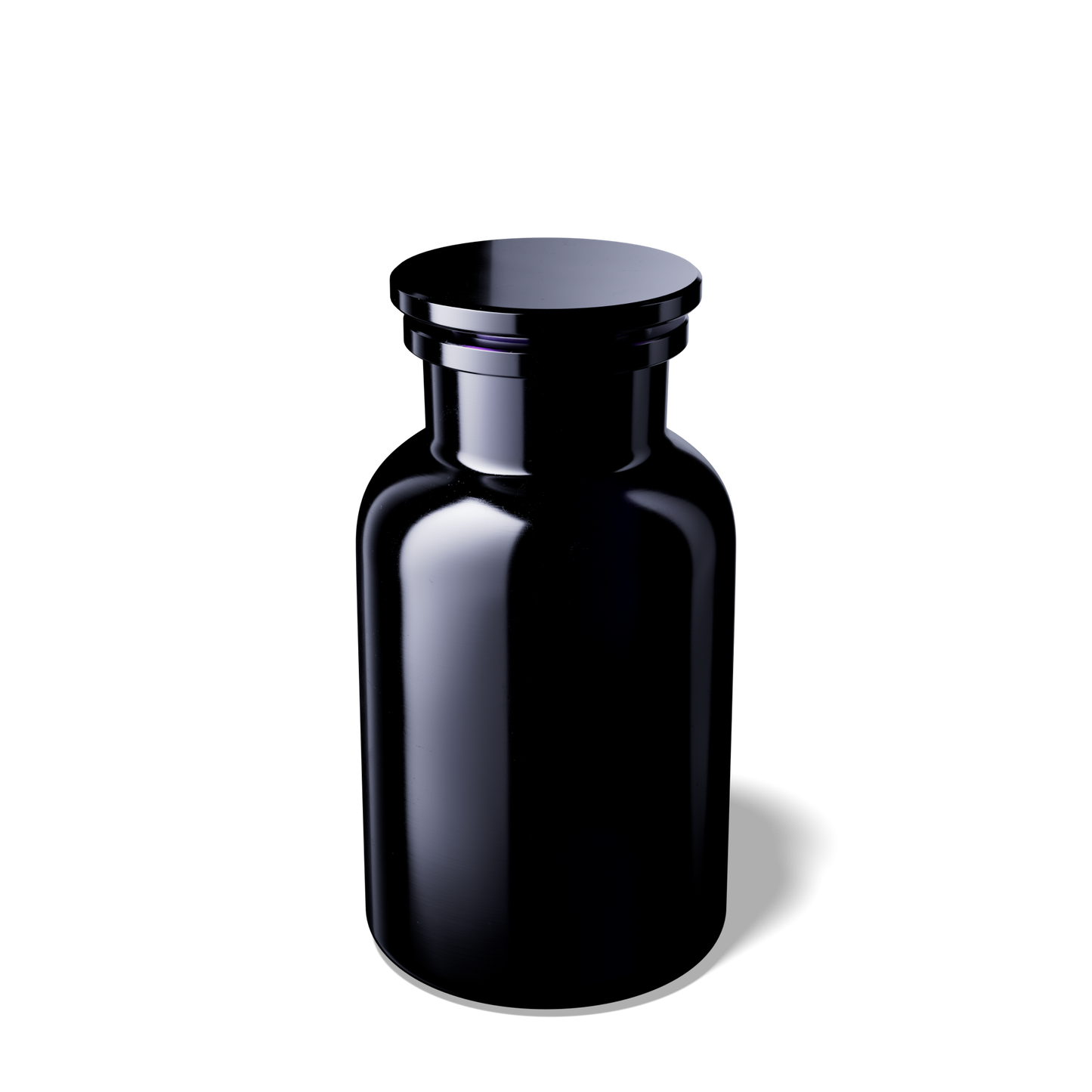 Apothecary Jar [XL] 1000ml Violet-Glass en verre Miron®️ | 🍯🍫 300gr | 🥦 70gr