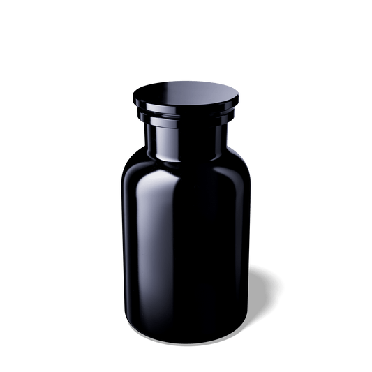 Apothecary Jar [XL] 1000ml Violet-Glass en verre Miron®️ | 🍯🍫 300gr | 🥦 70gr