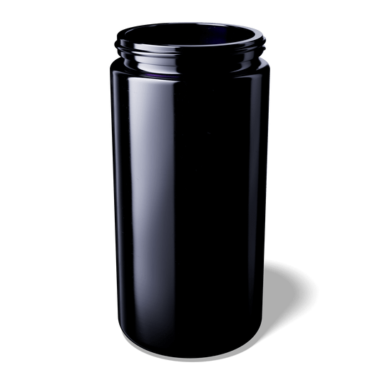 Jar [3XL] 1000ml Violet-Glass en verre Miron®️ | 🍯🍫 300gr | 🥦 70gr