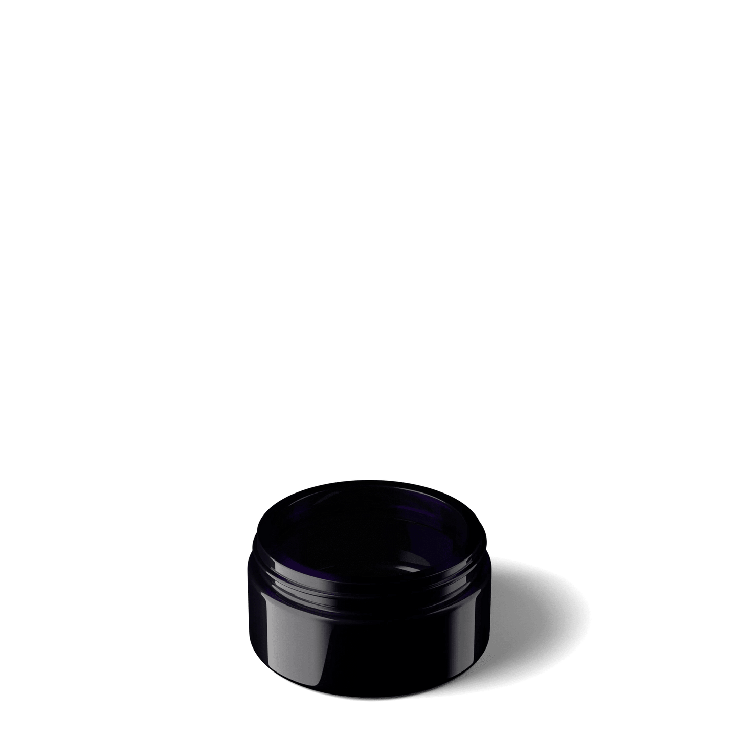 Jar [XtraLarge] 200ml Violet-Glass en Verre Miron®️ | 🍯🍫 60gr | 🥦 14gr