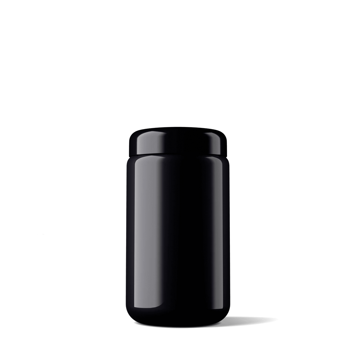 Très grand pot en verre violet Miron 400 ml, personnalisable par gravure laser